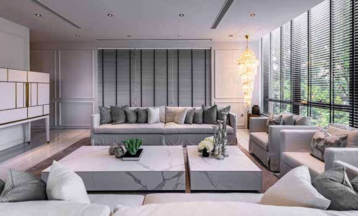 Living area (showflat)